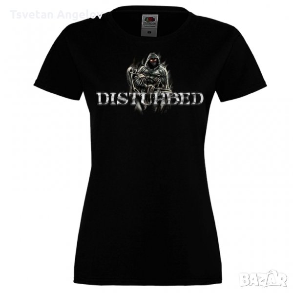 Дамска тениска DISTURBED 1, снимка 1