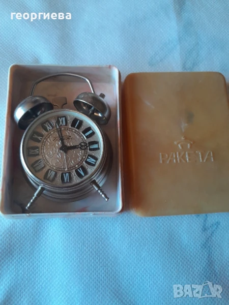 мини будилник Ракета 1990г., снимка 1