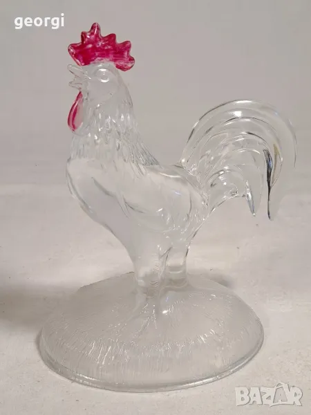 стъклен петел   1/5, снимка 1