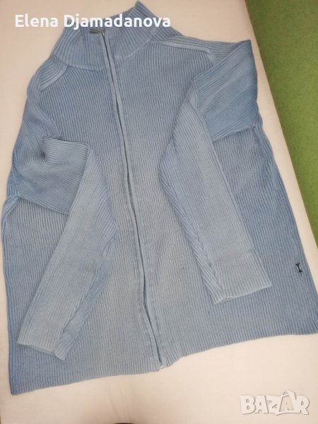 Мъжка жилетка с цип + подарък топъл пуловер без ръкави, снимка 1