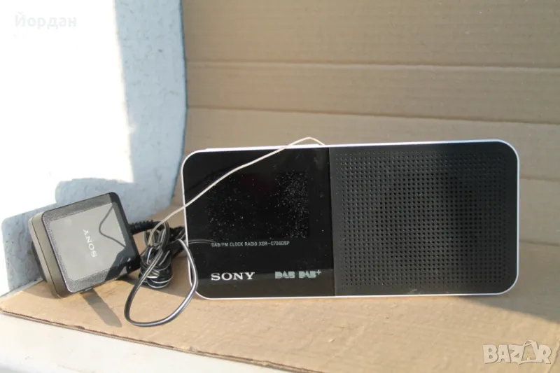 Портативно радио с часовник и аларма ''Sony XDR-c 706 DBR DAB DAB +'', снимка 1