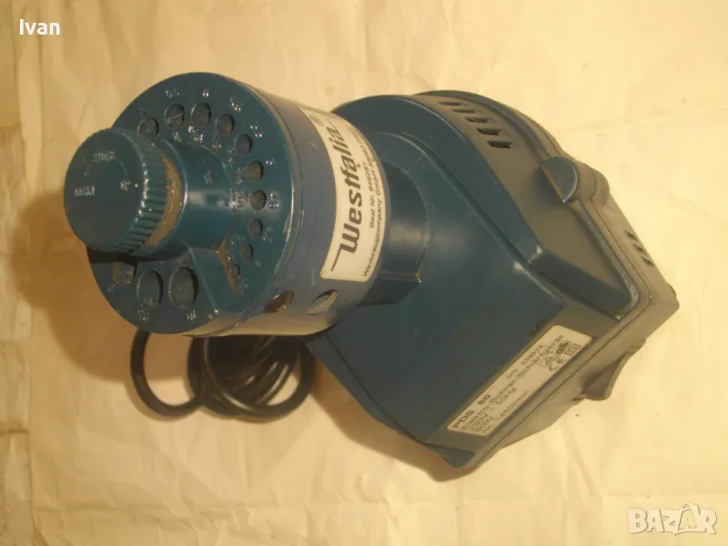 Немско електрическо ТОЧИЛО ЗАТОЧВАЩА МАШИНА ЗА БУРГИИ 16 размера 3-10мм WESTFALIA 60 вата, снимка 1