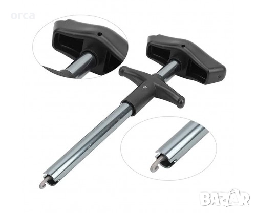 Уред за премахване на куки - куковадач 22 см с удобен Т-дизайн, снимка 1