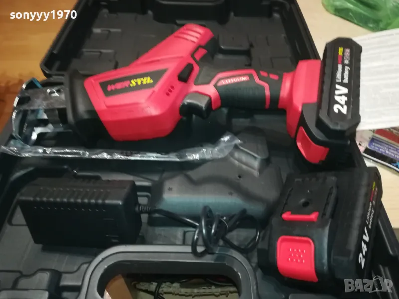 ®САБЛЕН ТРИОН LI-ION BATTERY PACK X2+CHARGER 2011241745, снимка 1