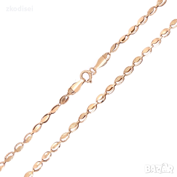 Златен синджир 5,30гр. 56,0см. 14кр. проба:585 модел:34345-1, снимка 1