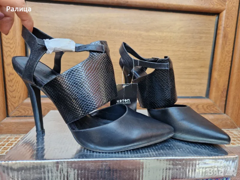 Дамски сандали на ток Koton, снимка 1
