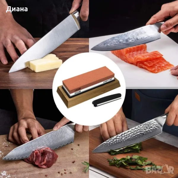 Камъни за заточване на ножове за фино или основно точене на различни видове остриета, снимка 1
