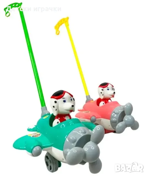 Буталка куче в самолет, играчка за бутане, снимка 1