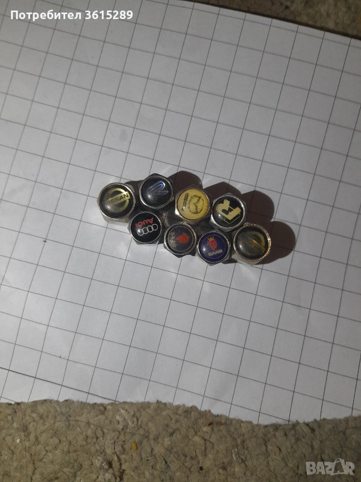 продавам капачки за 9 лв, снимка 1