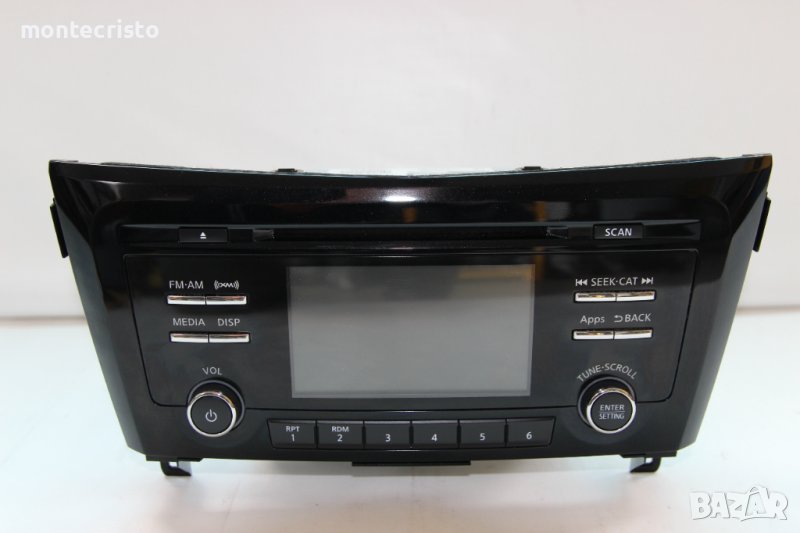 CD RADIO Nissan X-trail T32 (2014-2017г.) Нисан Xtrail / 28185 4BA0A / 281854BA0A / касетофон, снимка 1