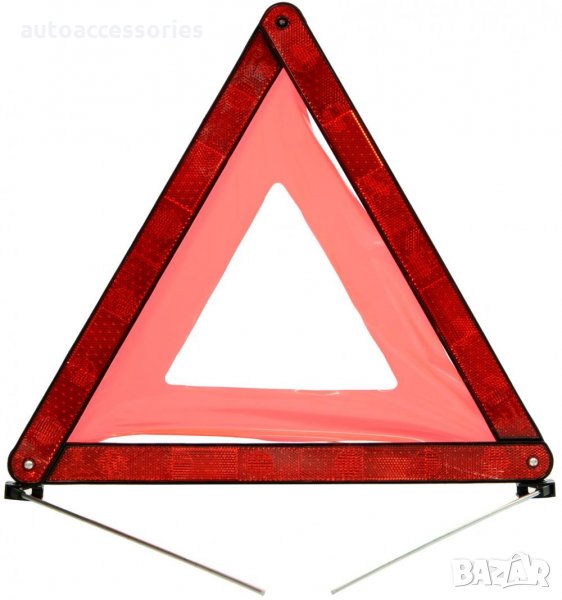 3000049825 Авариен светлоотразителен триъгълник за автомобил Vertex WT-01, 71233, снимка 1
