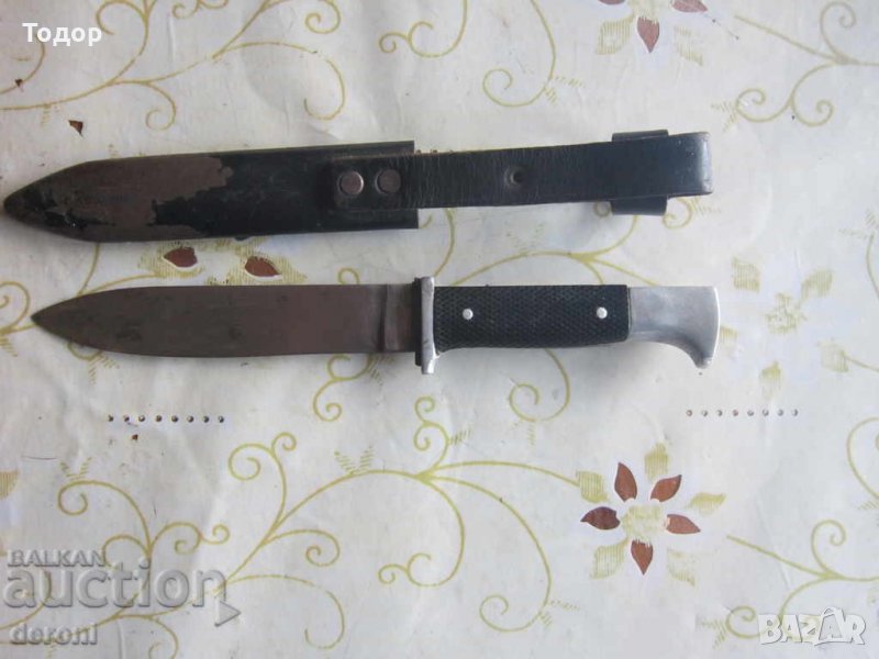 Уникален Немски военен нож кама Robert Klaas WW2 Трети райх, снимка 1