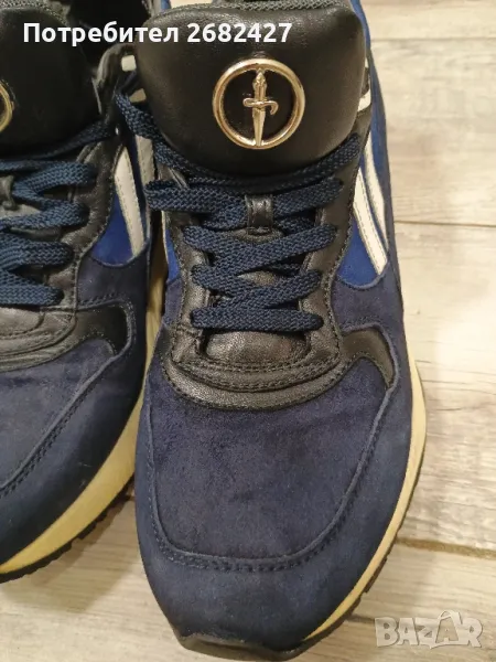 Дамски Сникърс CESARE PACIOTTI 4US CAMOSCIO NAVY/PALACE BLACK

, снимка 1