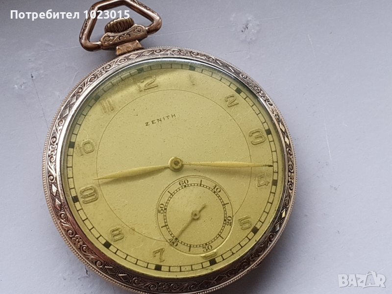 Юбилеен джобен швейцарски часовник Zenith, снимка 1