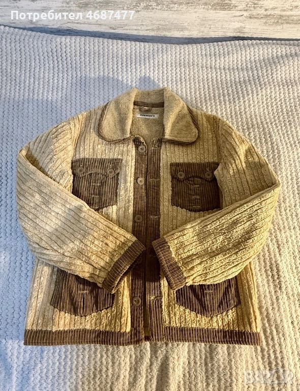 Винтидж яке Prodigy 100% Velvet – ретро стил XXL, снимка 1