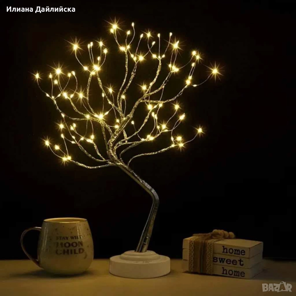 Декоративно LED светещо дърво, снимка 1