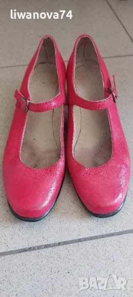 Скарпини червени номер 36, снимка 1