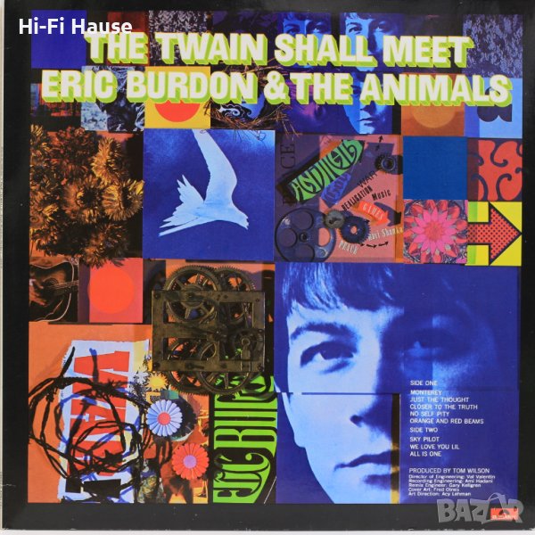 Eric Burdon And The Animals-The Twain Shall Meet-Грамофонна плоча-LP 12”, снимка 1