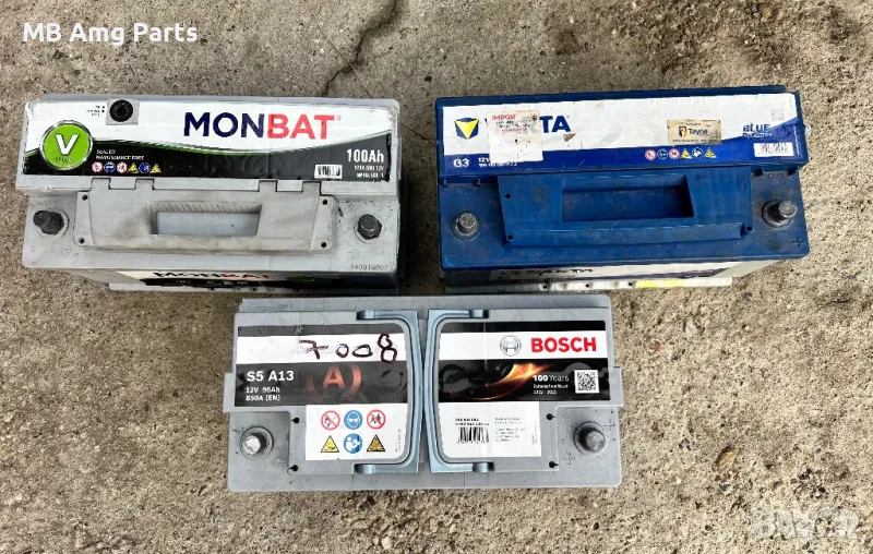Акумулатори Bosch Varta MonBat AGM 82ah 95aH 100ah, снимка 1