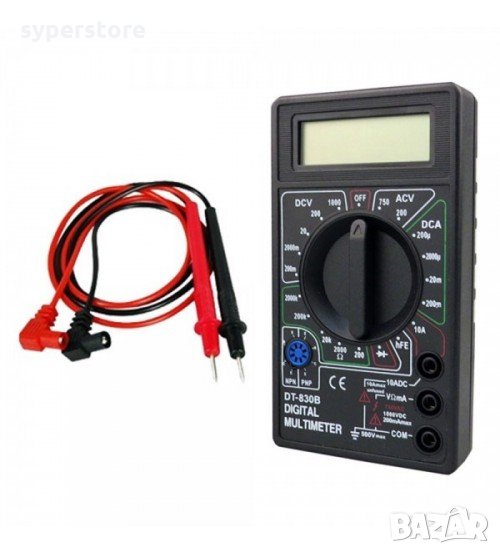 Мултицет DT-830B Digital Multimeter, снимка 1