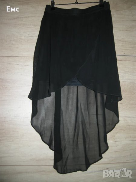 Черна пола Stradivarius, снимка 1