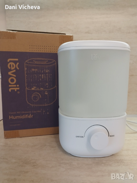 Овлажнител LEVOIT Classic 160 Top-Fill Ultrasonic Cool Mist Humidifier, снимка 1
