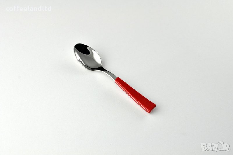  Лъжичка за кафе Елена - 5003/Червена, снимка 1