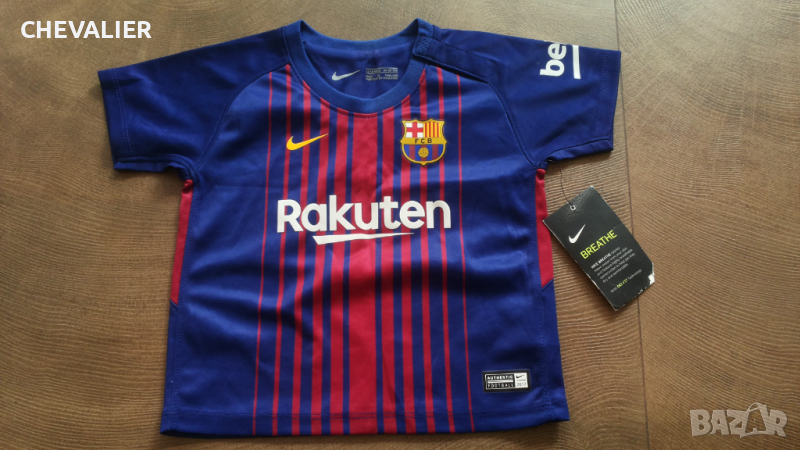 NIKE FC BARCELONA Baby Football T-Shirt Размер 12-18 месеца бебешка тениска Барселона 35-60, снимка 1