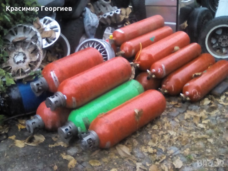 Оргинални опел метан бутилки от 70см до 1 метър, снимка 1