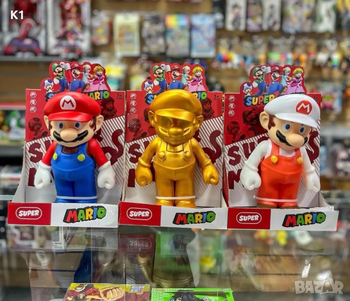 Фигурка Супер Марио 25см 4 цвята, фигурки Super Mario, снимка 1