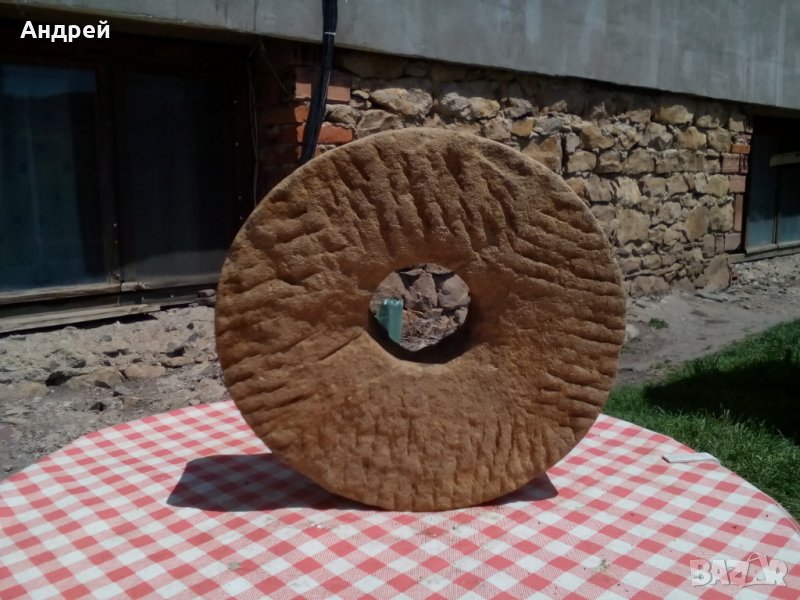 Старинно каменно точило от дялан камък #5, снимка 1