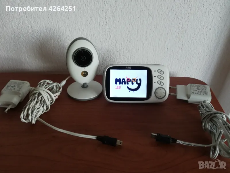 Видео бебефон Mappy Care, снимка 1
