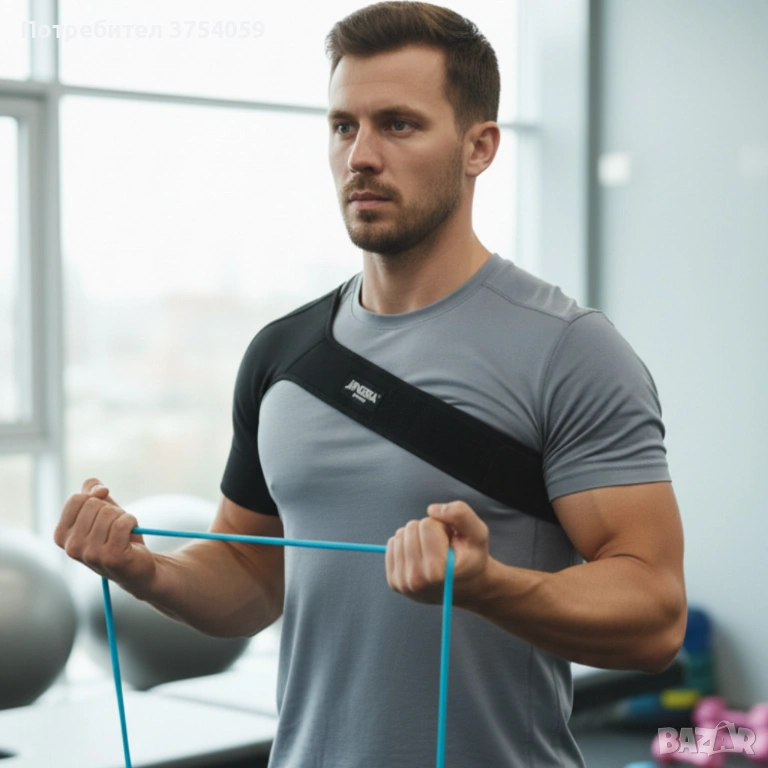 Ортеза за рамо JINGBA Shoulder Support JB-8010 - без напрежение в мускулите, снимка 1