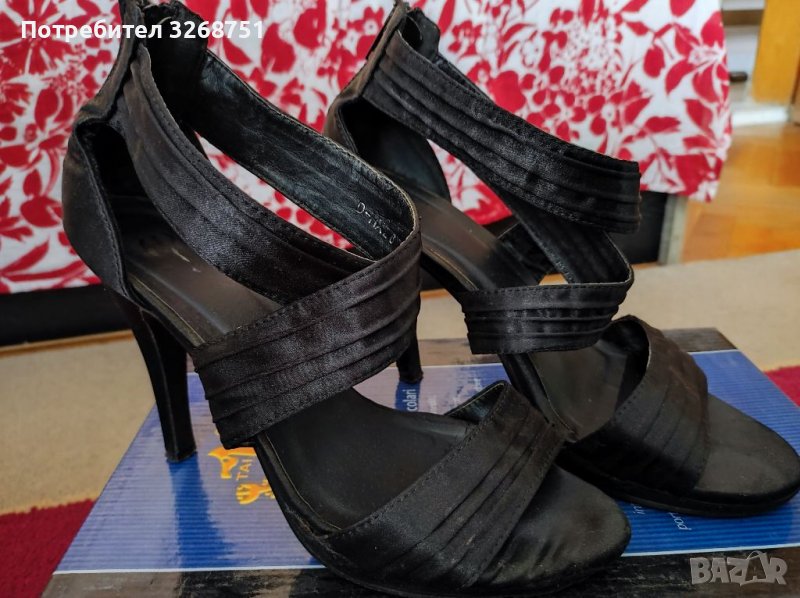 Сандали на ток, снимка 1