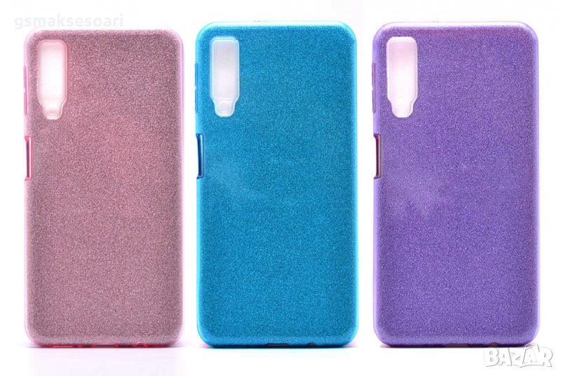 Samsung Galaxy A7 2018 - Силиконов Кейс Гръб BLING, снимка 1