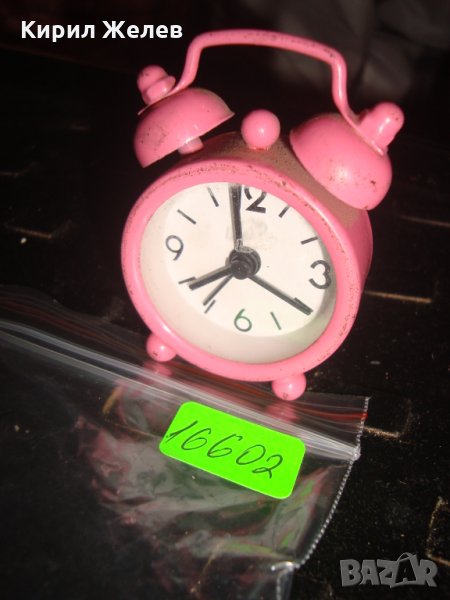 МИНИ - БУДИЛНИК за ДЕКОРАЦИЯ МОМИЧЕШКИ 16602, снимка 1
