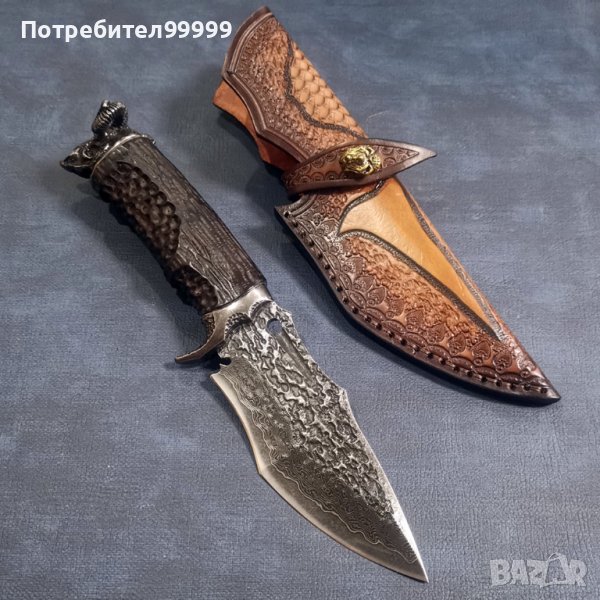 Нож от дамаска стомана , снимка 1