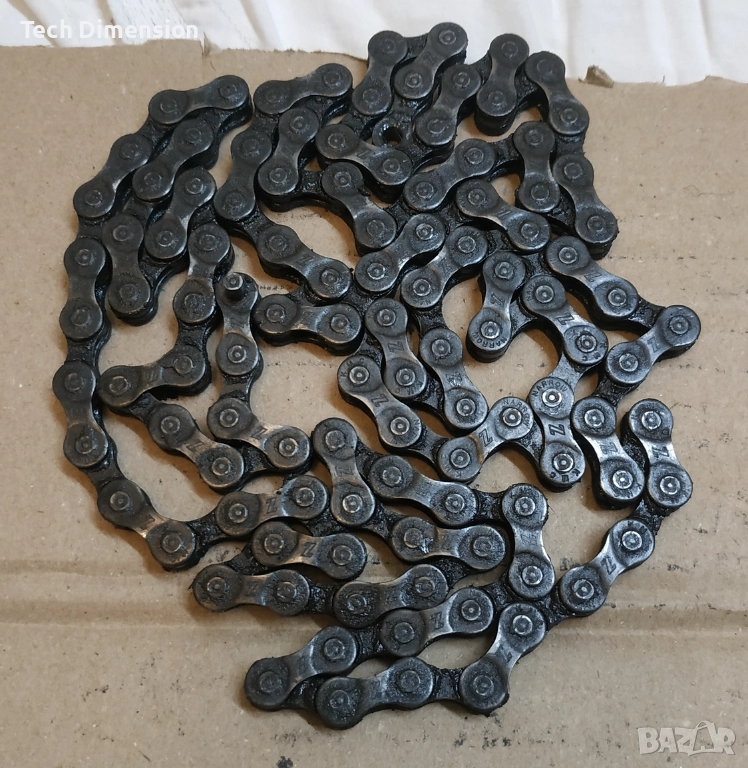 Вело верига KMC Z8 за 8 венеца, снимка 1