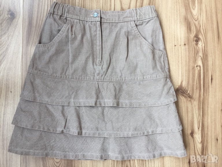 Детска пола TRE API Italy, size 7/8г., 100% памук с ленен ефект, много запазена, снимка 1