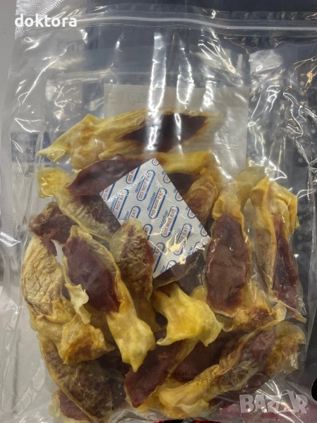 Заешки уши с плънка от патешко 500гр., снимка 1