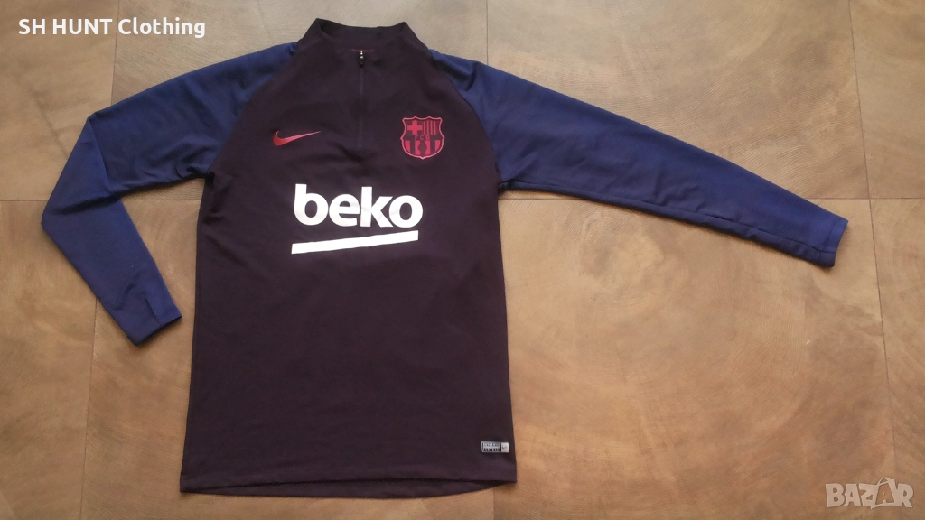 NIKE FC BARCELONA Football Long Sleeve Размер M футболна блуза 3-61, снимка 1