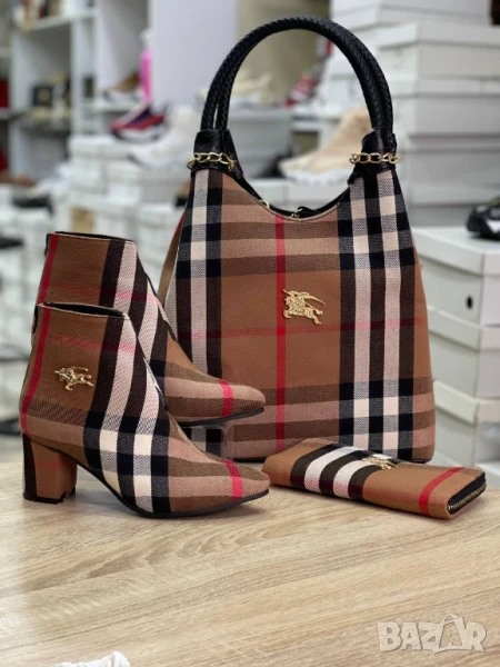 дамски боти gucci burberry louis vuitton, снимка 1