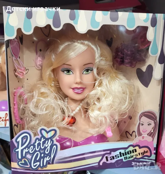 Кукла глава за прически 2 модела , снимка 1