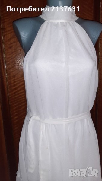 НОВА  ! Дамска Бяла РОКЛЯ  - Размер М  / L , снимка 1