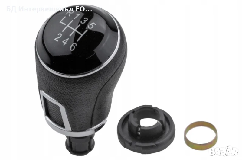 Топка за скоростен лост, VW Passat B6, B7, CC, 6 скорости, Черен, снимка 1