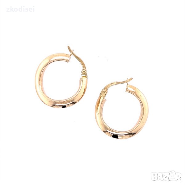 Златни обеци 2,08гр. 14кр. проба:585 модел:20315-6, снимка 1