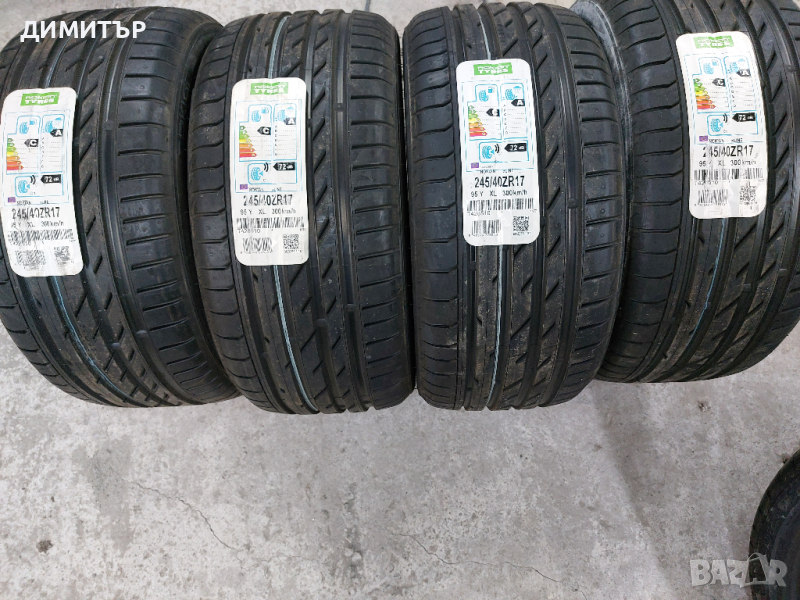 4 бр.Нови летни гуми Nokian 245 40 17 dot3316 цената е за брой!, снимка 1