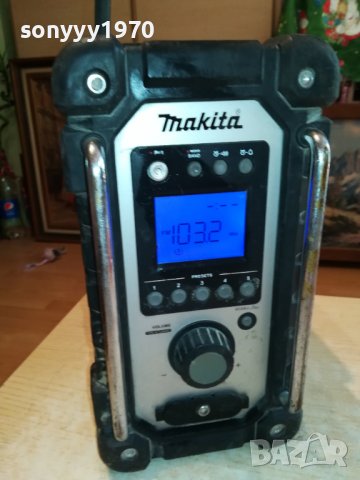 makita radio+батерия 1105222041, снимка 5 - Радиокасетофони, транзистори - 36731715