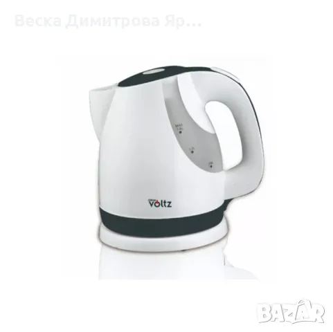 Електрическа кана Voltz 2200W, 1.6л., Бял/черен, Бял/червен, Черна, снимка 5 - Кани - 48445492