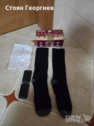 Чисто нови електрически отопляеми чорапи (Electric Heated Socks), снимка 2 - Други стоки за дома - 52790679